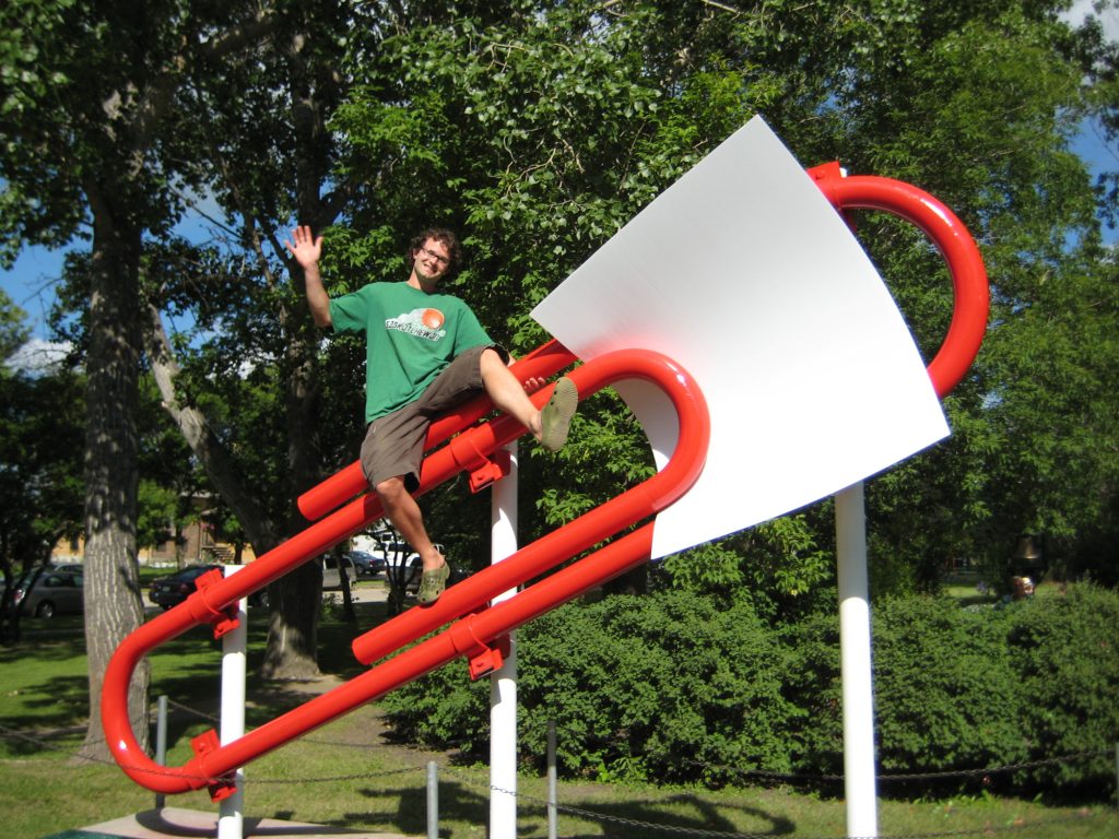 Kyle Macdonald, le gars du trombone rouge